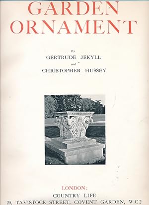 Bild des Verkufers fr Garden Ornament zum Verkauf von Barter Books Ltd