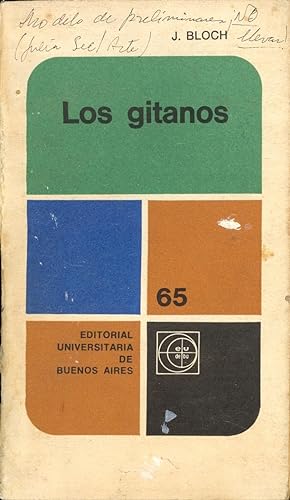 Bild des Verkufers fr LOS GITANOS zum Verkauf von Libreria 7 Soles