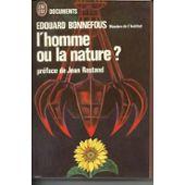 Seller image for L'HOMME OU LA NATURE for sale by secretdulivre