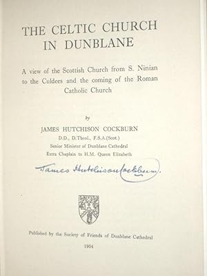 Bild des Verkufers fr The Celtic Church in Dunblane zum Verkauf von Alcuin Books, ABAA/ILAB