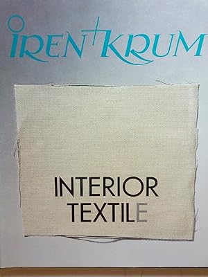 Bild des Verkufers fr Interior Textile zum Verkauf von ANTIQUARIAT Franke BRUDDENBOOKS