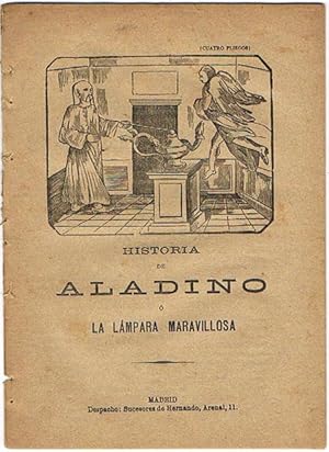 Seller image for HISTORIA DE ALADINO O LA LMPARA MARAVILLOSA. for sale by Asilo del libro