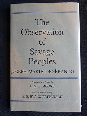 Seller image for THE OBSERVATION OF SAVAGE PEOPLES for sale by Douglas Books