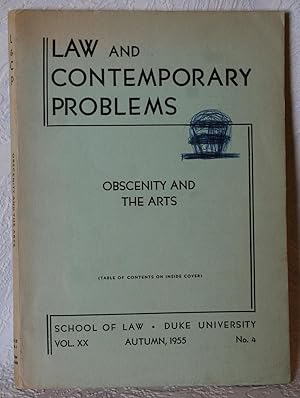 Law And Contemporary Problems Vol. Xx No. 4 Autumn,1955