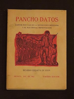 Seller image for Pancho Datos for sale by Librera Urbe