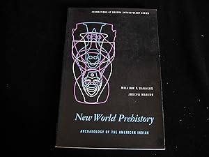 Imagen del vendedor de New World Prehistory: Archaeology of the American Indian a la venta por HERB RIESSEN-RARE BOOKS