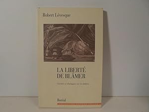 La liberté de blâmer