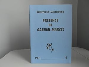 Image du vendeur pour Bulletin de l'Association Prsence de Gabriel Marcel 1 mis en vente par Bidonlivre