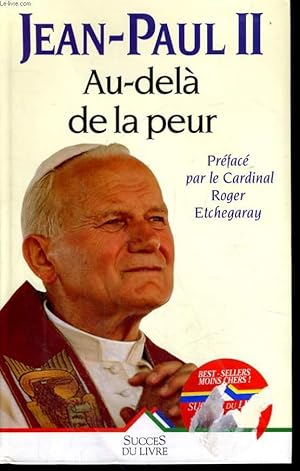 Seller image for AU-DELA DE LA PEUR for sale by Le-Livre