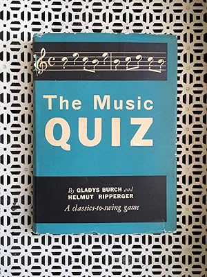 Bild des Verkufers fr The Music Quiz zum Verkauf von The Kelmscott Bookshop, ABAA
