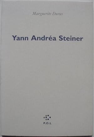 Image du vendeur pour Yann Andra Steiner. mis en vente par Librairie les mains dans les poches