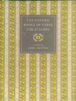 Seller image for The Oxford Books of Verse for Juniors: 4 for sale by Paperback Recycler