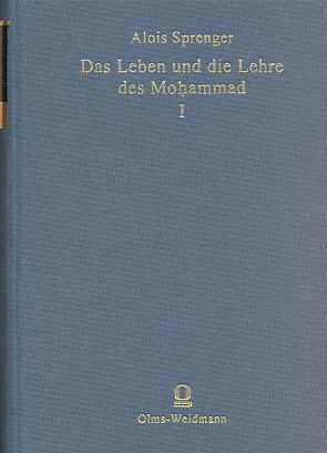 (4 Bände) Das Leben und die Lehre des Mohammad. 3 Bände in 4.