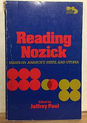 Imagen del vendedor de Reading Nozick: Essays on "Anarchy, State and Utopia" a la venta por Recycled Books & Music