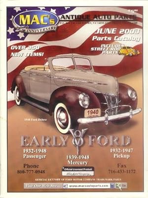 MAC's Antique Auto Parts Catalog: 1932-1948 Early V8 Ford (June 2003