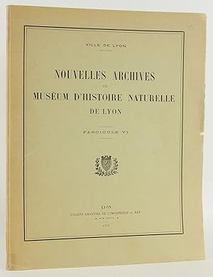 Nouvelles archives du Museum d'histoire naturelle de Lyon, Fasicule VI: Sur le Sabliere de Kemer;...