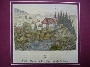 Bild des Verkufers fr Liebenstein in der Pfarrei Hindelang Allgu Bayern zum Verkauf von Allguer Online Antiquariat