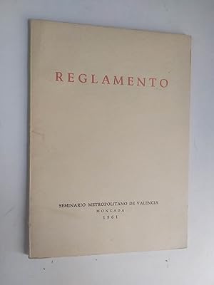 Imagen del vendedor de Reglamento Del Internado . a la venta por LIBRERIA CLIO