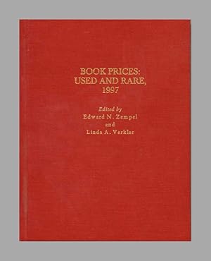 Bild des Verkufers fr Book Prices: Used and Rare, 1997 - 1st Edition/1st Printing zum Verkauf von Books Tell You Why  -  ABAA/ILAB