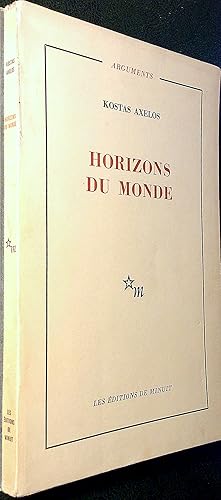 Image du vendeur pour Horizons du Monde. mis en vente par Le Chemin des philosophes