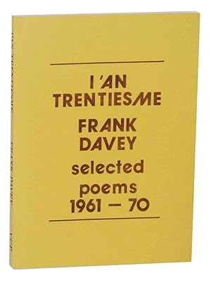 Bild des Verkufers fr I'An Trentiesme: Selected Poems 1961-70 zum Verkauf von Jeff Hirsch Books, ABAA
