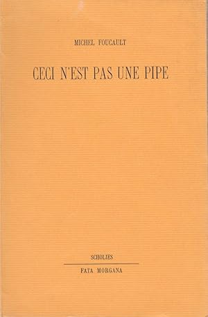 Seller image for Ceci n`est pas une pipe Deux lettres et quatre dessins de Ren Magritte for sale by Antiquariat Werner Steinbei