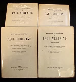 Oeuvres complètes de Paul Verlaine -