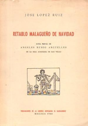 RETABLO MALAGUEÑO DE NAVIDAD