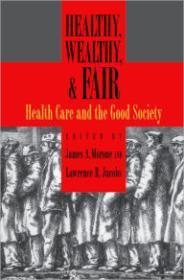 Bild des Verkufers fr Healthy, Wealthy, & Fair: Health Care and the Good Society zum Verkauf von Monroe Street Books