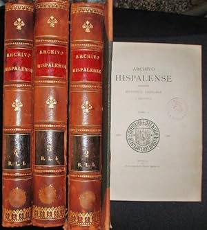 ARCHIVO Hispalense. Revista histórica, literaria y artística.