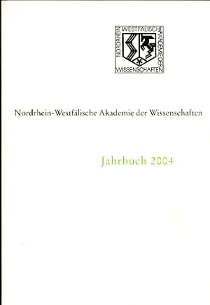 Seller image for Jahrbuch 2004. Nordrhein-Westflische Akademie der Wissenschaften. for sale by Fundus-Online GbR Borkert Schwarz Zerfa