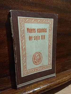 Seller image for Mujeres espaolas del siglo XIX for sale by Libros Antuano