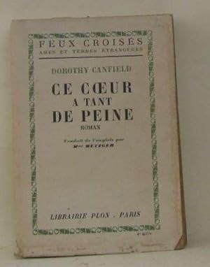 Seller image for Ce coeur a tant de peine for sale by crealivres