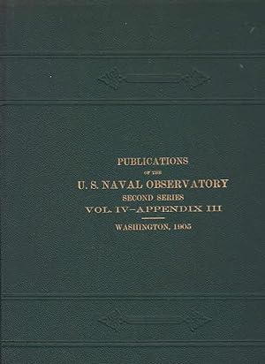 Reduction Tables for Equatorial Observations. (= Publications of the Unites States Naval Obeserva...