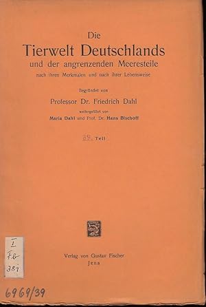 Bild des Verkufers fr Wrmer oder Vermes. III: Saitenwrmer oder Gordioidea (Nematomorpha). ( = 39. Teil von: Die Tierwelt Deutschlands und der angrenzenden Meeresteile nach ihren Merkmalen und nach ihrer Lebensweise. Begrndet von Professor Dr. Friedrich Dahl. Weitergefhrt von Maria Dahl und Professor Dr. Hans Bischoff). zum Verkauf von Antiquariat Carl Wegner