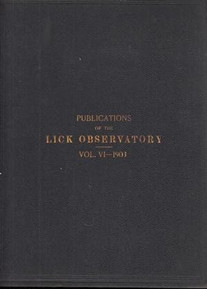 Meridian Circle Observations made at The Lick Observatory, University of California. (=Publikatio...