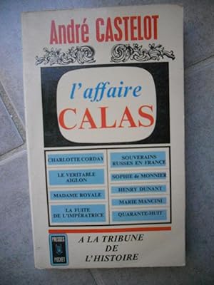 Imagen del vendedor de L'affaire Calas a la venta por Frederic Delbos