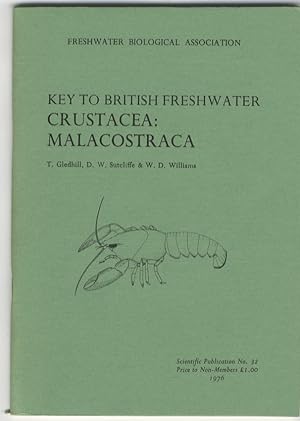 Image du vendeur pour Key to British Freshwater Crustacea Malacostraca mis en vente par Last Century Books