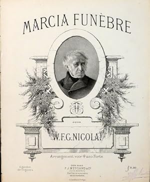 Imagen del vendedor de Marcia funbre. Arrangement voor piano forte a la venta por Paul van Kuik Antiquarian Music