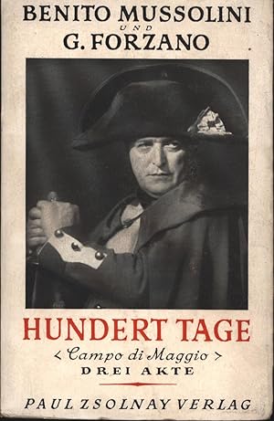 Seller image for Hundert Tage for sale by Antiquariat Kastanienhof