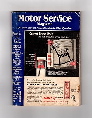 Motor Service Magazine - July, 1951