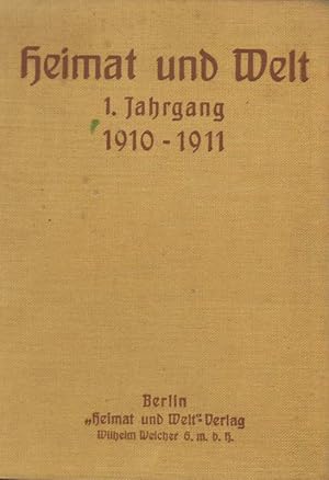 Heimat und Welt. Monatshefte der Vereinigung Heimat und Welt.