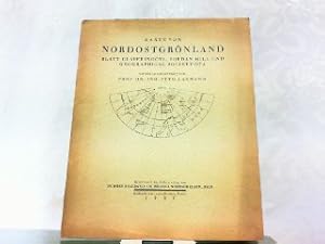 Bild des Verkufers fr Blatt Claveringya, Jordan Hill und Geographical Society-ya. Mit einem ausfhrlichen Geleitwort von Otto Lacmann, nebst einem Verzeichnis vor 1936 erschienener Karten Nordostgrnlands und der darin enthaltenen Namen.von Norges Svalbard- og Ishavs-Underskelser, Oslo. zum Verkauf von Antiquariat Ehbrecht - Preis inkl. MwSt.