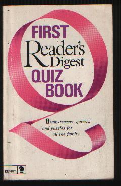 First 'Reader's Digest' Quiz Book