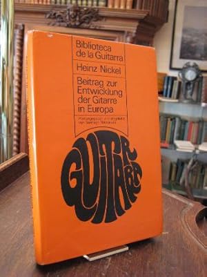 Beitrag zur Entwicklung der Gitarre in Europa.