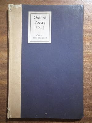 Image du vendeur pour Oxford Poetry 1923 mis en vente par David Kenyon