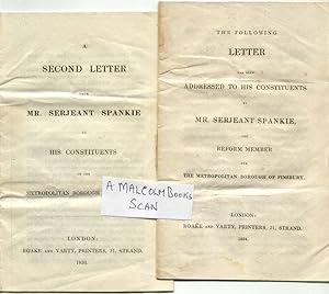 2 ITEMS; The Following Letter has been addressed to his constituents by Mr. Serjeant Spankie the ...
