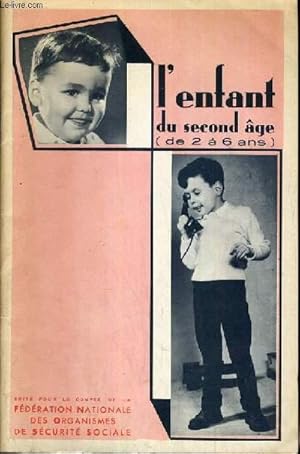 Seller image for L'ENFANT DU SECOND AGE (DE 2 A 6 ANS). for sale by Le-Livre