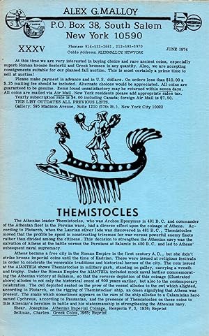 Themistocles, Catalog XXXV