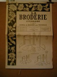 La Broderie Lyonnaise . 66° Année , n° 1226 . Avril 1964